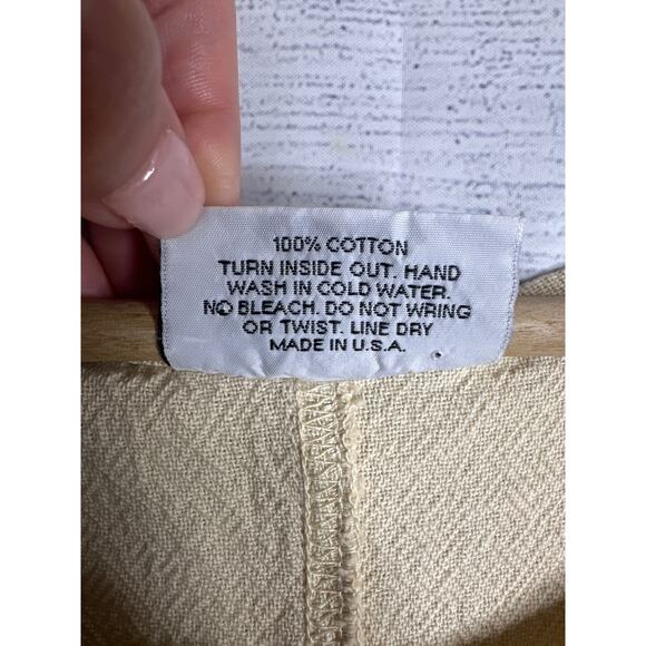 Allie Womens Small Artsy Gauzy Maxi Dress Desert Cactus Art to Wear Painting - Picture 11 of 12